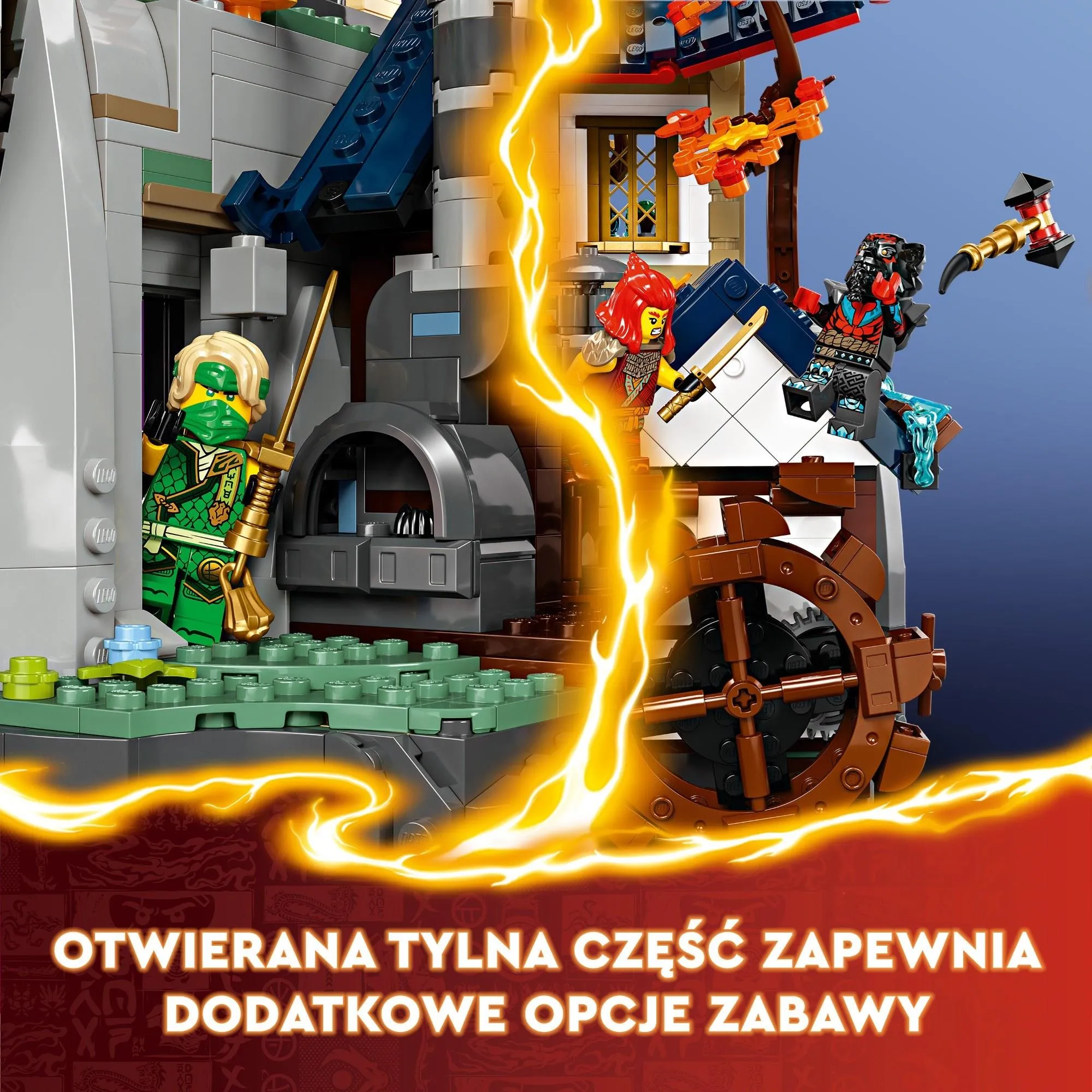 Конструктор LEGO NINJAGO 71814 Турнирный город с храмом