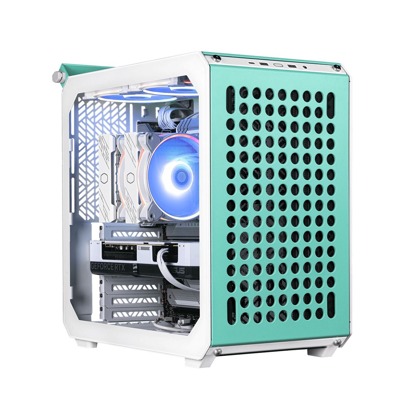Компьютерный корпус Cooler Master Qube-500 Macaron Edition