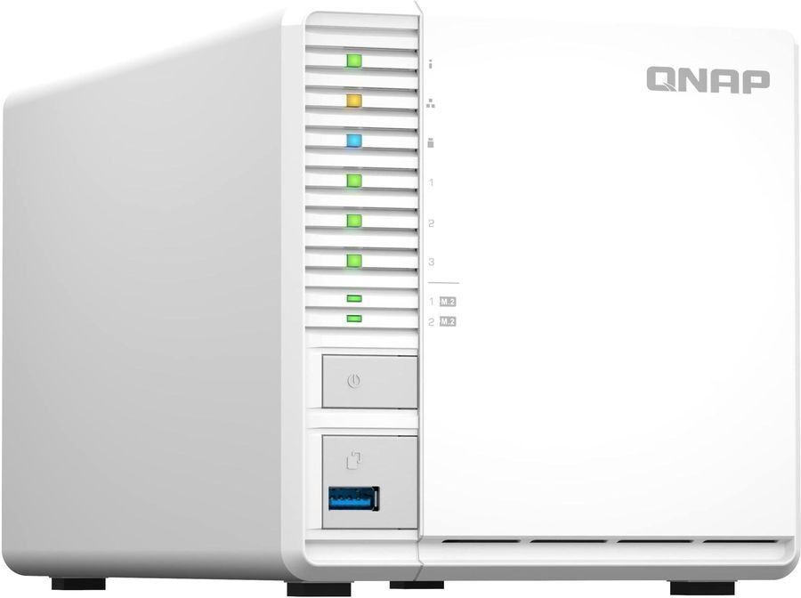 Сетевое хранилище NAS Qnap TS-364-8G белый