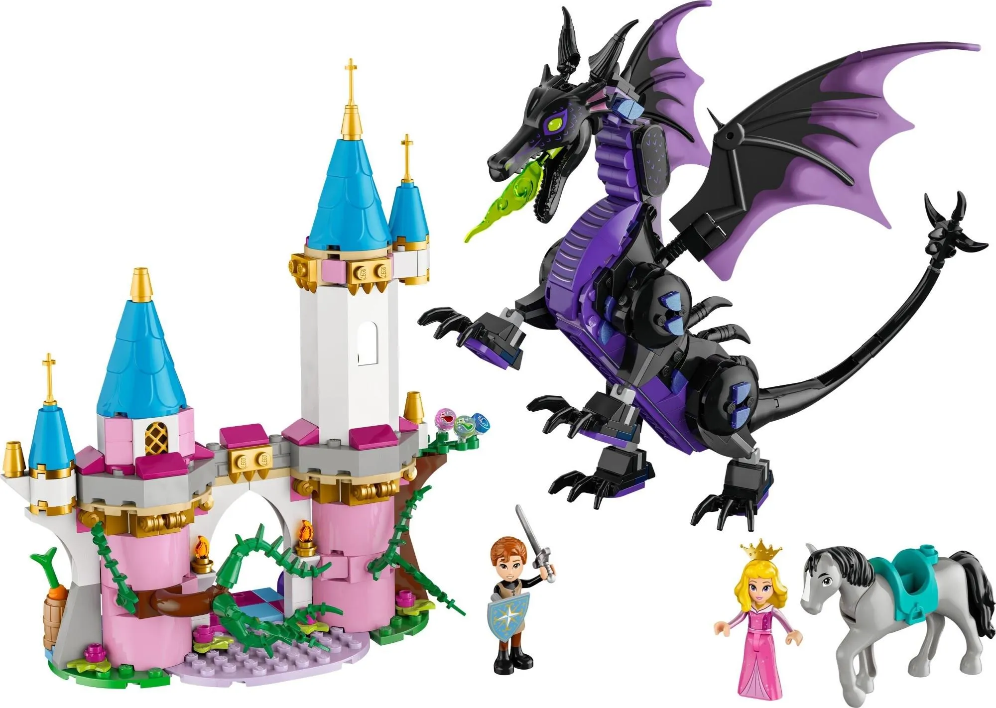 Конструктор LEGO Disney Princess 43240 Дьяболина в образе дракона