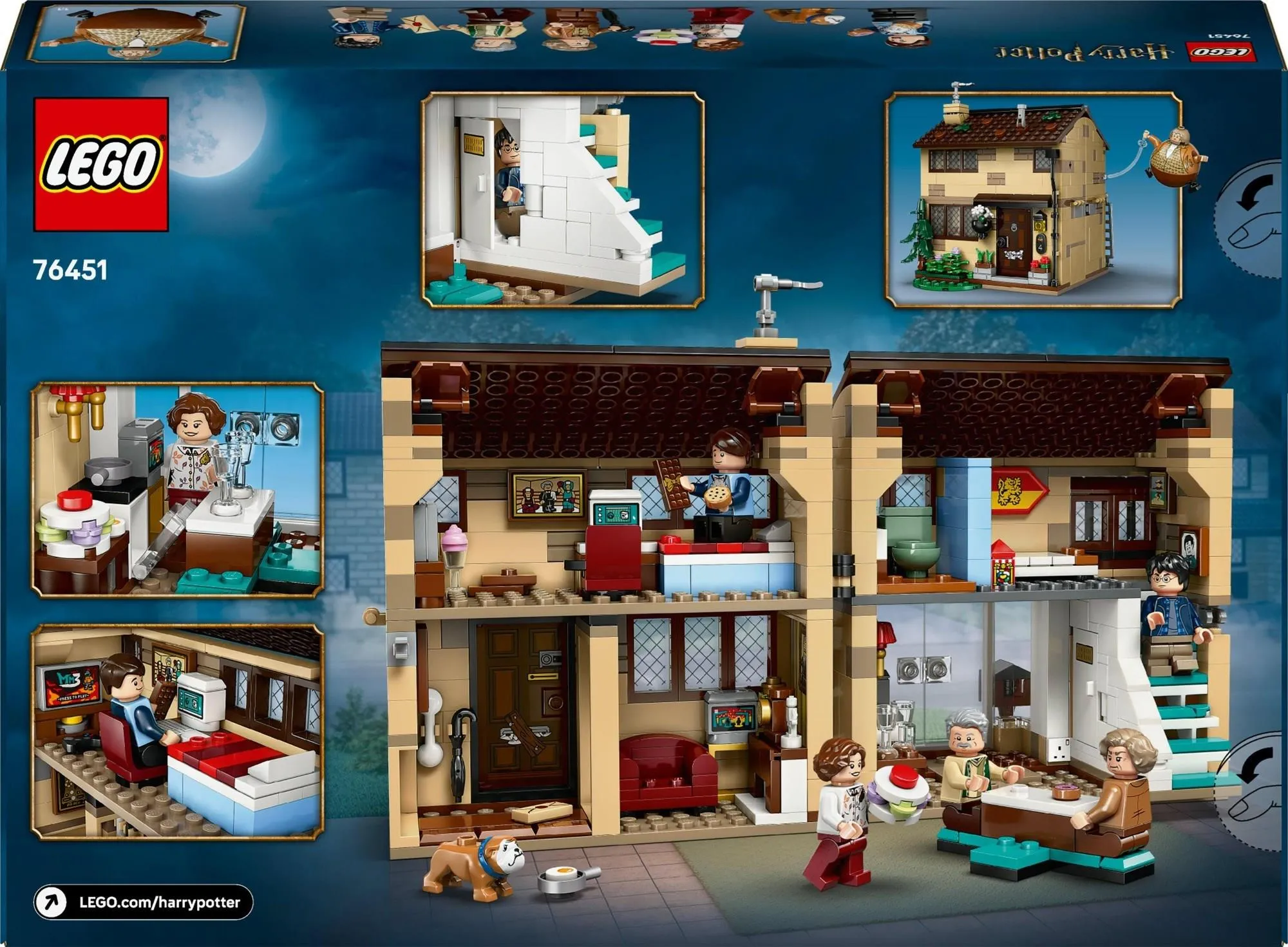Конструктор LEGO Harry Potter 76451 Тисовая улица
