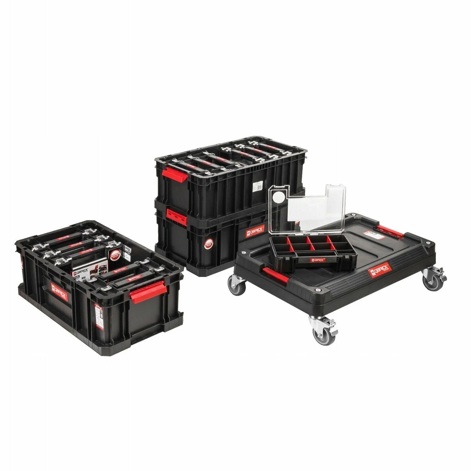 Набор ящиков для инструмента QBRICK Two 3 box Box 200 ZESQB1, 18 органайзеров