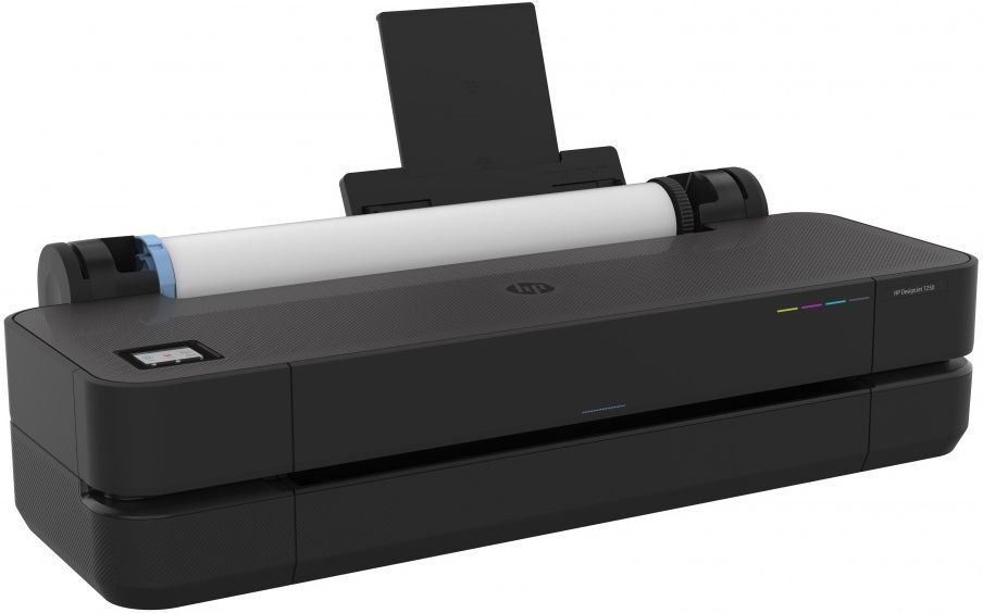 Принтер струйный HP DesignJet T230 (24-дюймовый), цветн., A1, черный