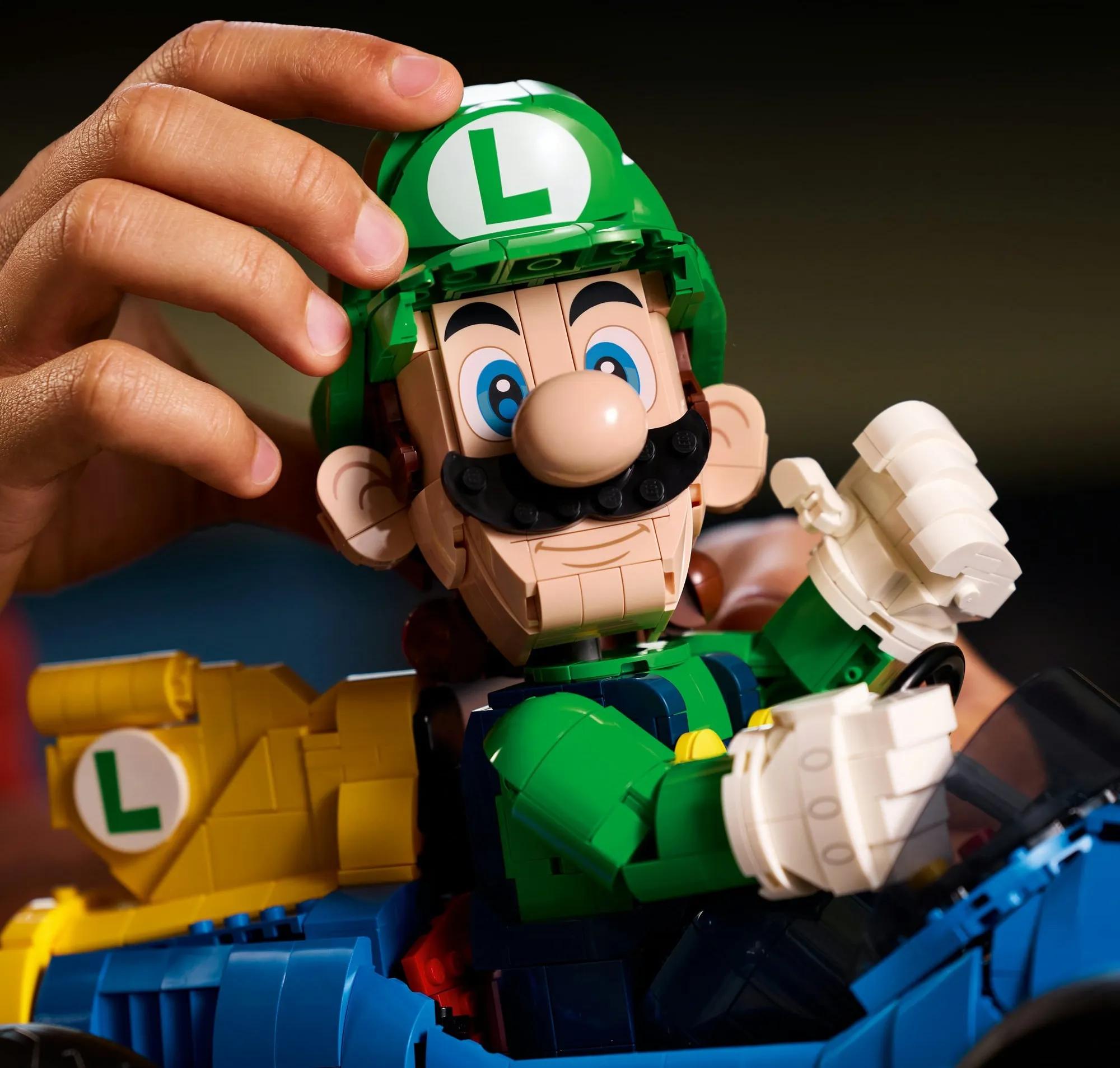 LEGO Super Mario 72050 Mario Kart — Луиджи и Mach 8