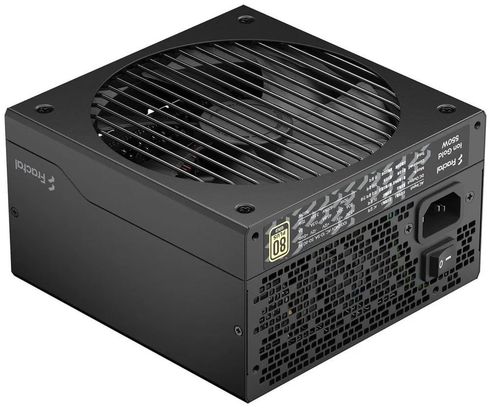 Блок питания FRACTAL DESIGN ION GOLD 850W 80+ PLUS GOLD FULL MODULAR черный