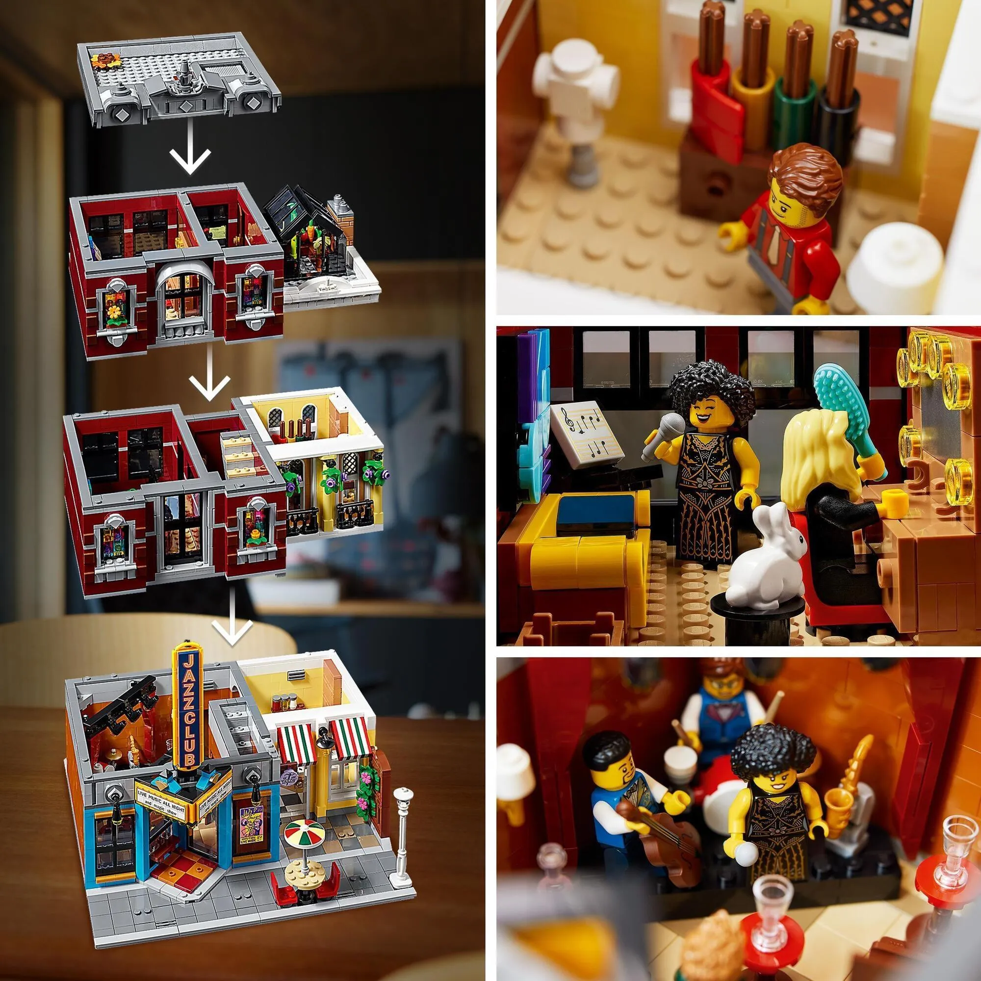 Конструктор LEGO ICONS 10312 Джазовый клуб