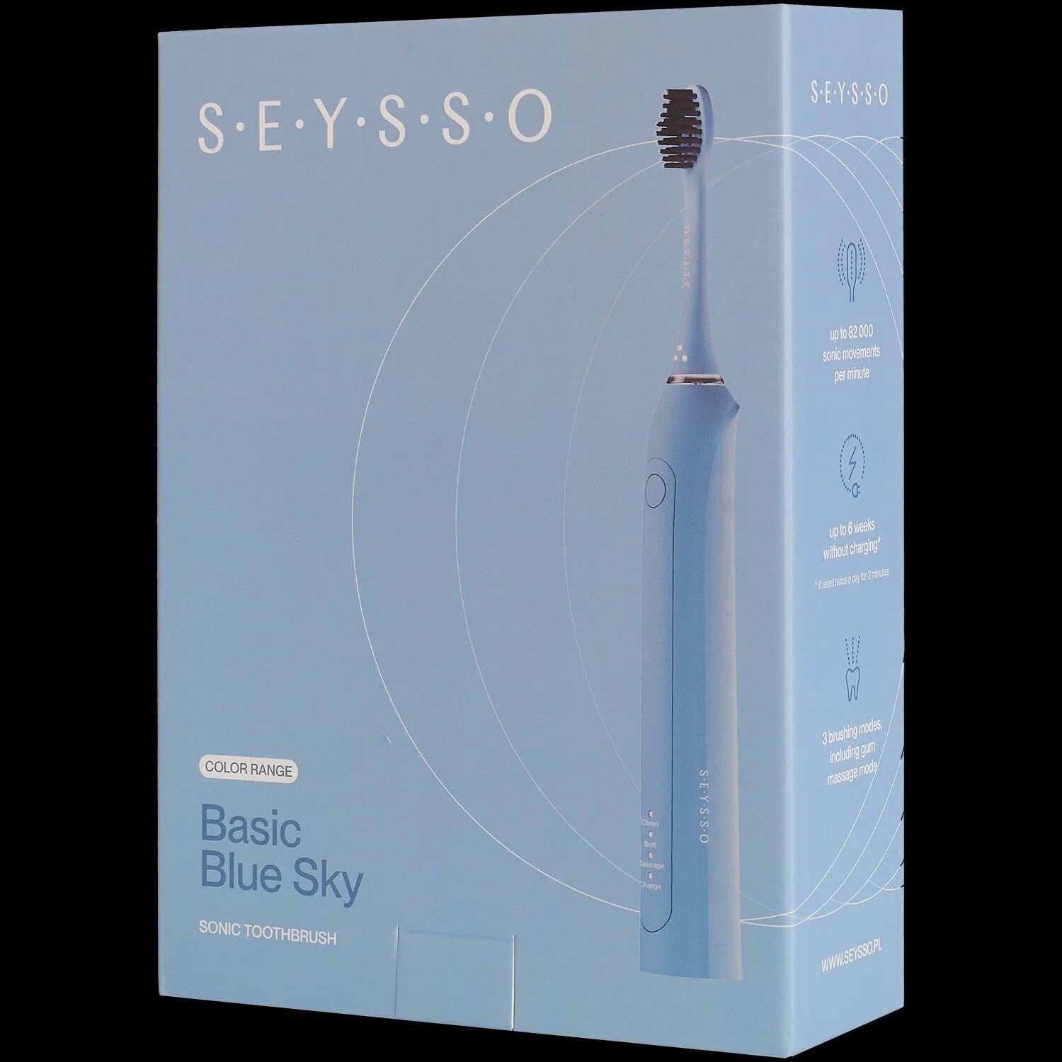 Электрическая зубная щетка Seysso Basic Blue Sky