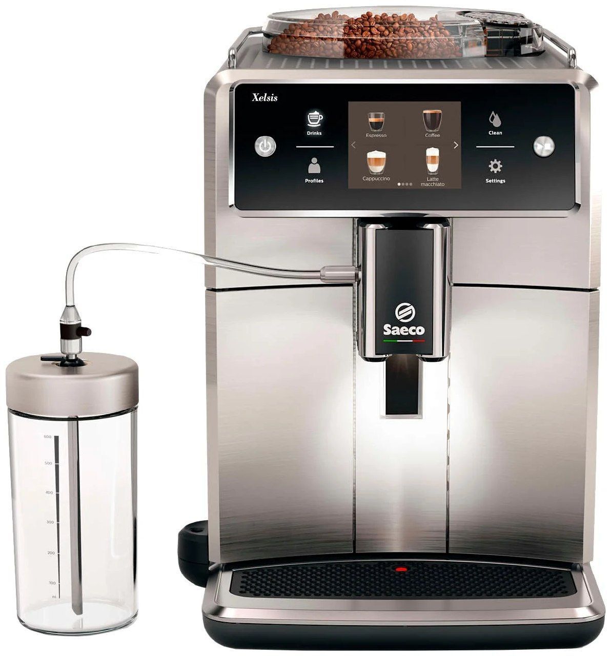 Кофемашина Saeco SM7685 Xelsis, нержавеющая сталь
