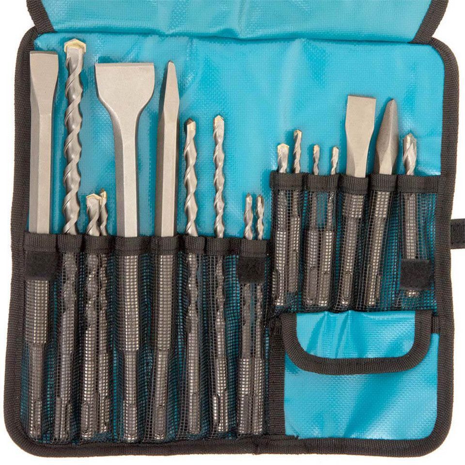 Набор Долот и Сверл MAKITA SDS-Plus 17 шт. в сумке D-53073