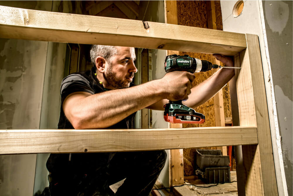 Дрель-шуруповёрт аккумуляторная Metabo BS 18 LT BL 602325800 в кейсе metaBOX с 2 аккумуляторами 18 V/4.0 Ah и ЗУ