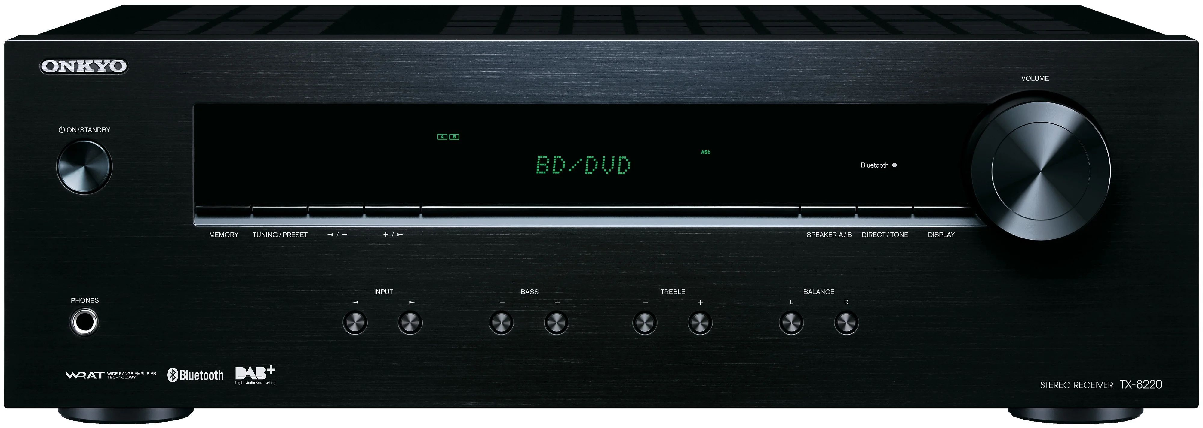 Ресивер стерео Onkyo TX-8220, black