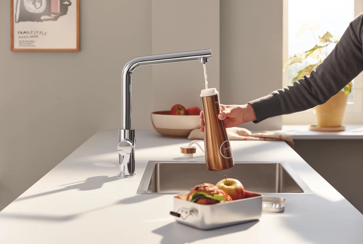 Смеситель для кухни Grohe Blue Pure Bau 30555000