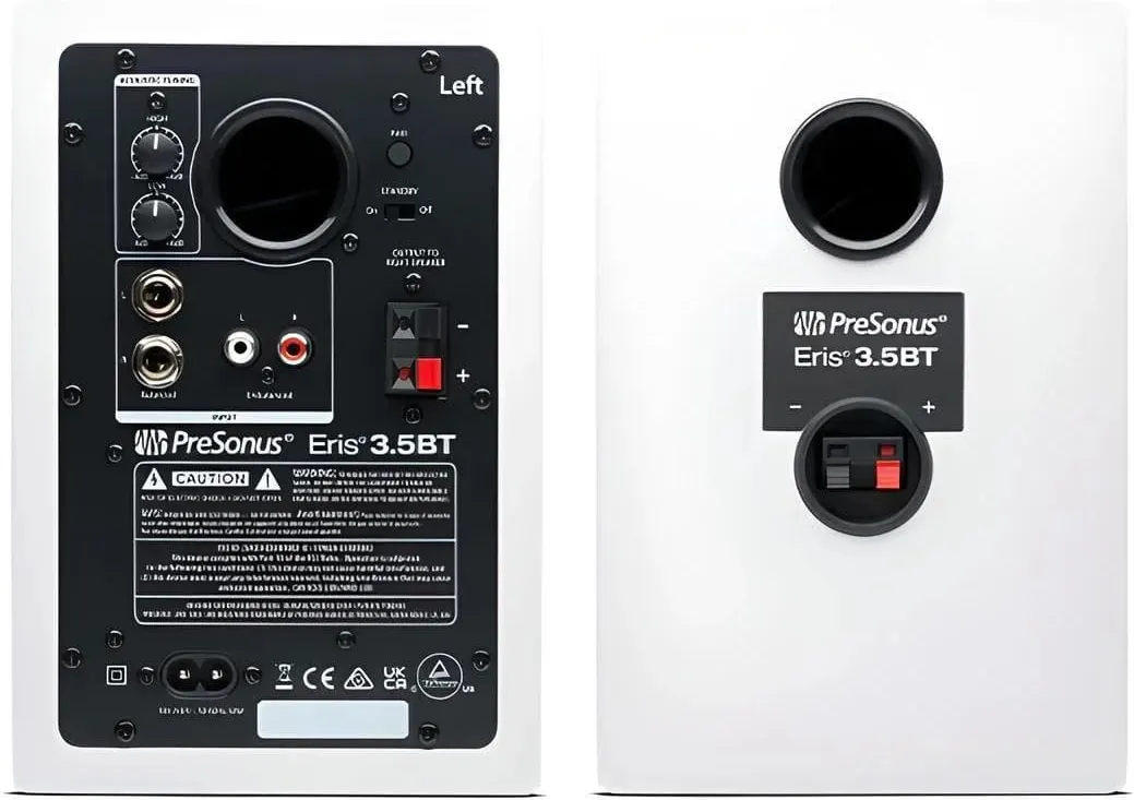 Студийные мониторы PreSonus Eris 3.5BT (2-го поколения), Bluetooth, активные, 50 Вт, пара, белый цвет