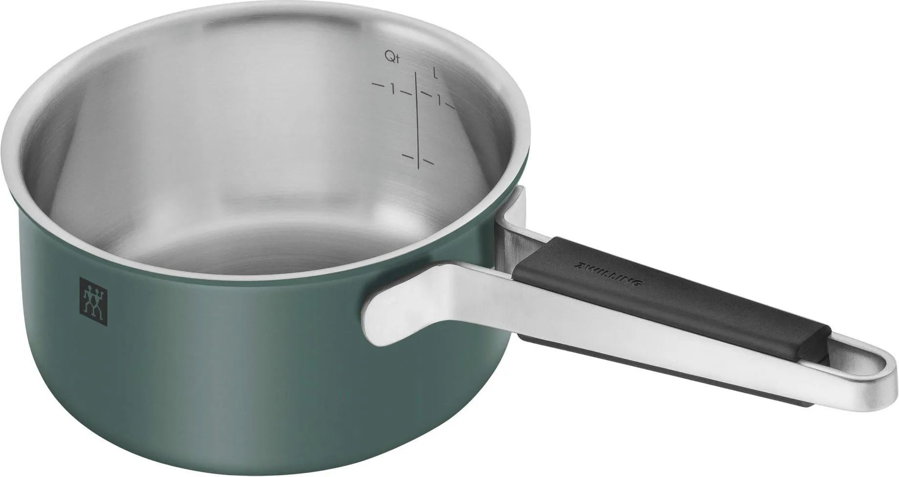 Набор из 3 кастрюль с крышками Zwilling Pure Green 1028857