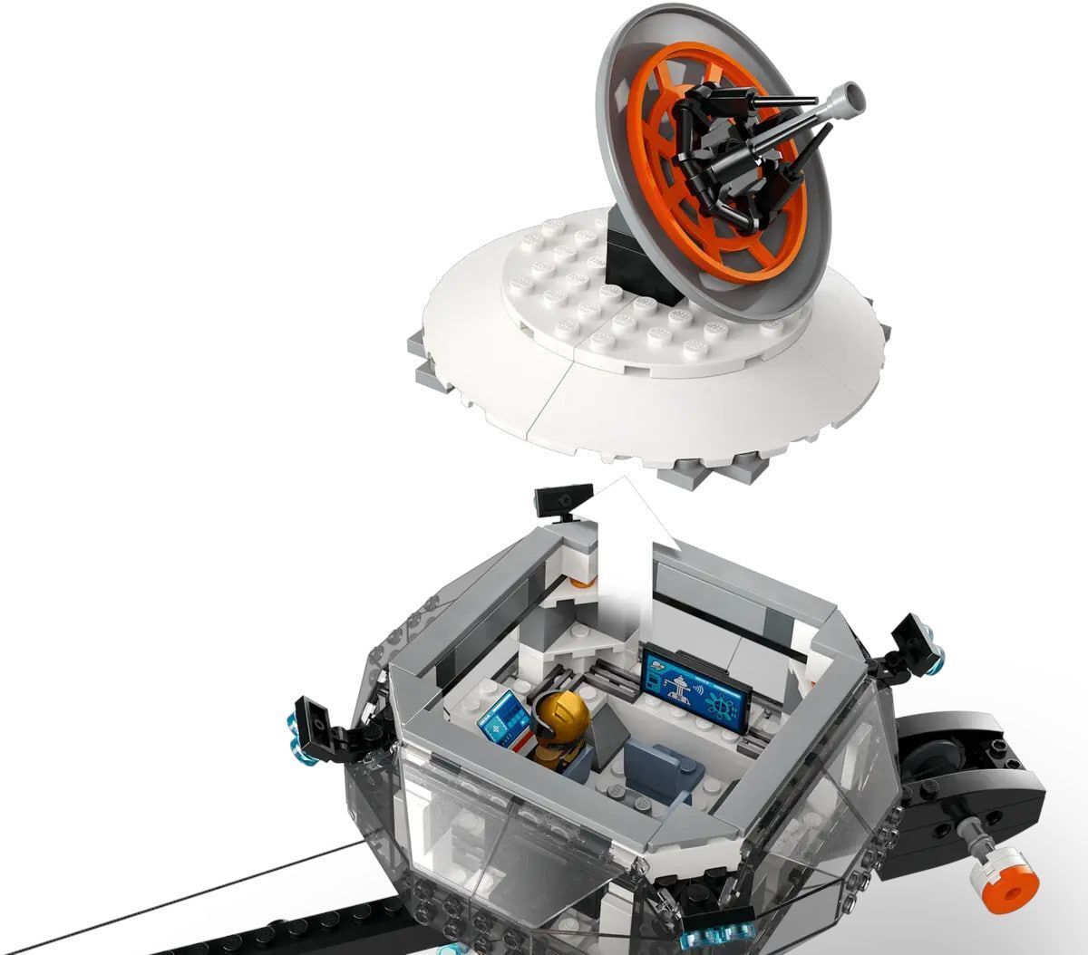 LEGO City 60434 Космическая станция и стартовая площадка для ракет