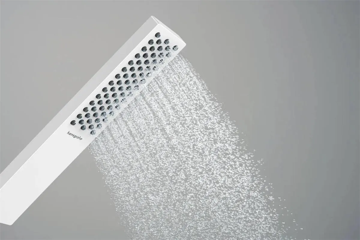 Ручной душ Hansgrohe Pulsify E 100 1Jet EcoSmart Slim, белый матовый 24320700