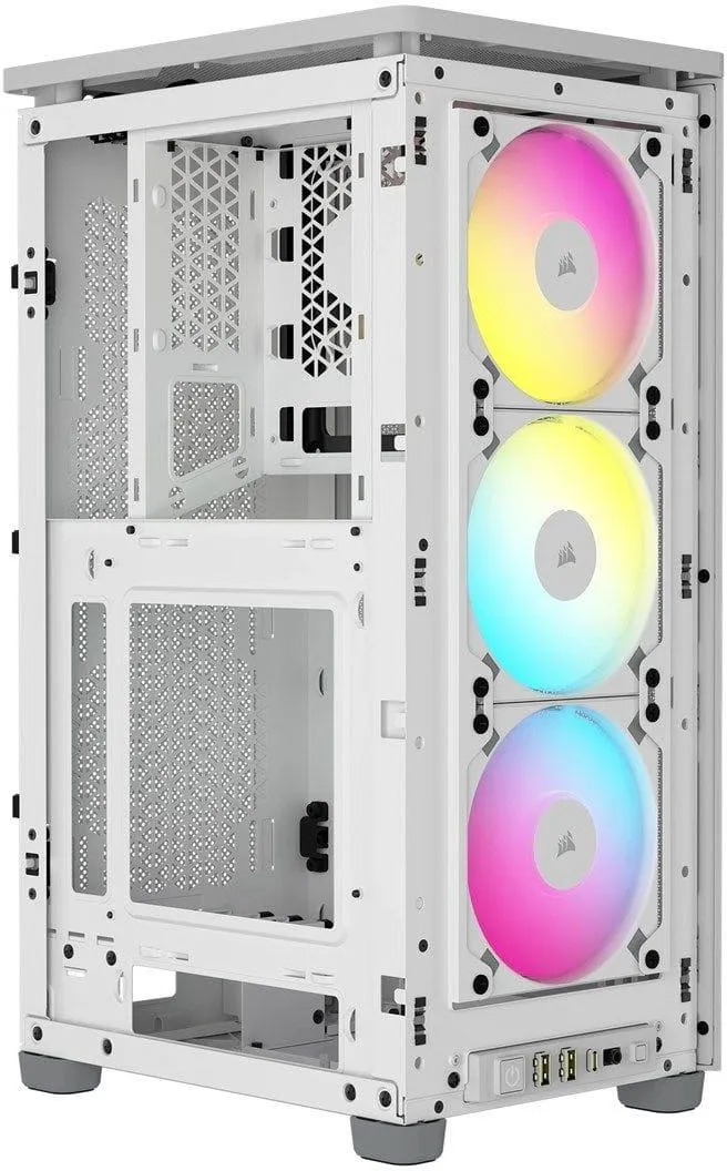 Компьютерный корпус Corsair 2000D RGB Airflow Small Form Factor (SFF)  Белый