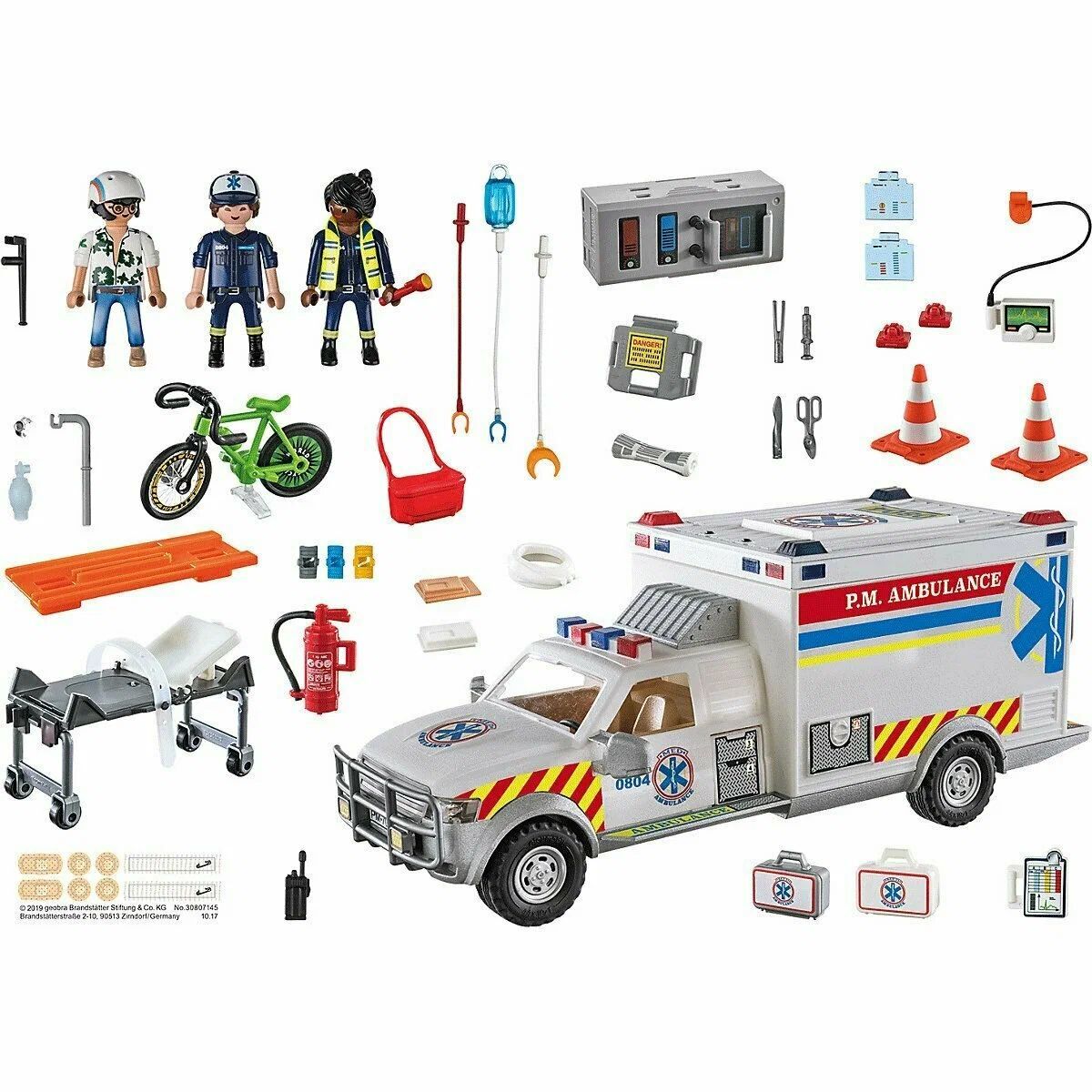 PLAYMOBIL City Action Спасательный автомобиль 70936: Скорая помощь США