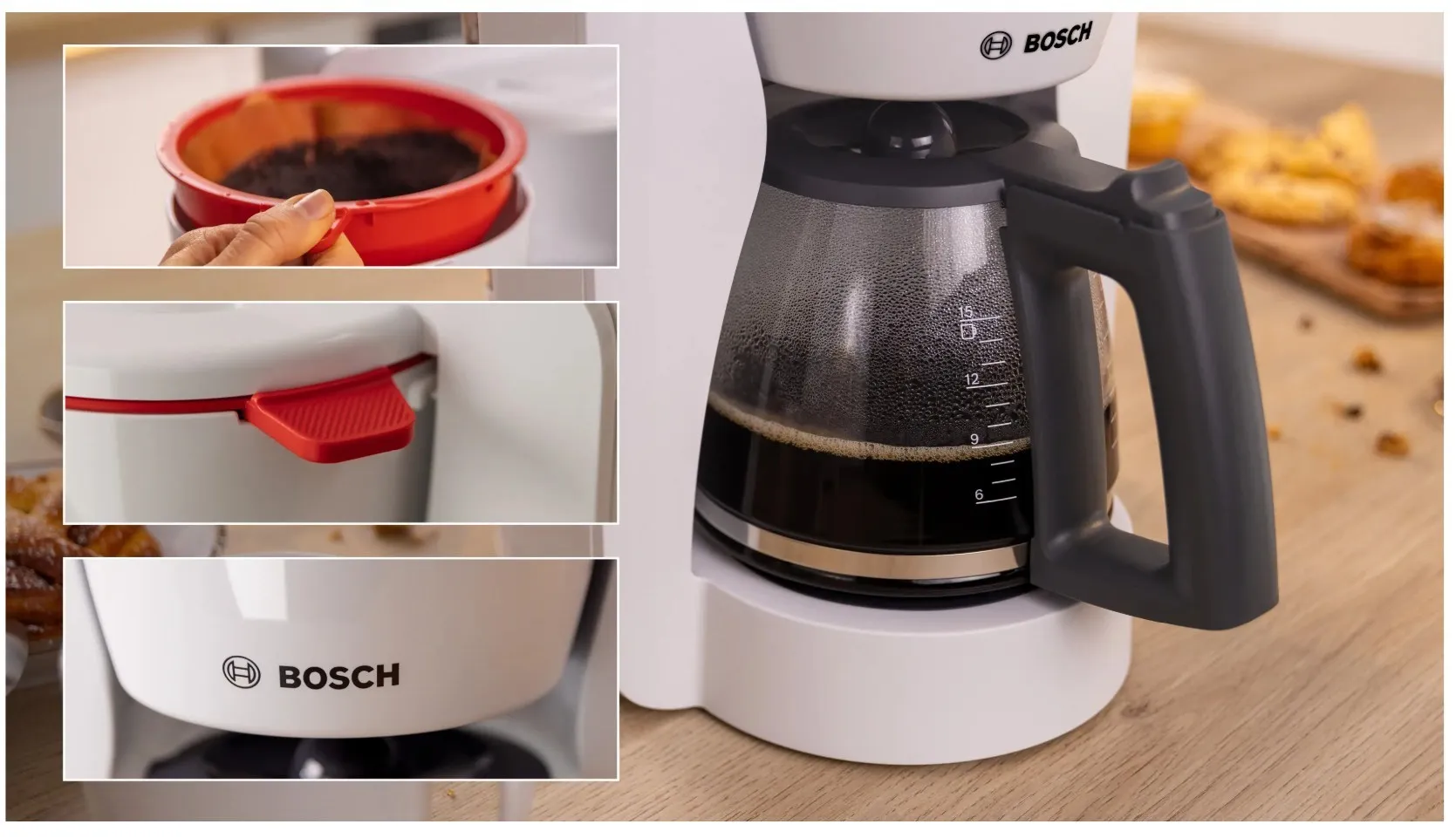 Кофеварка капельная Bosch MyMoment TKA2M111