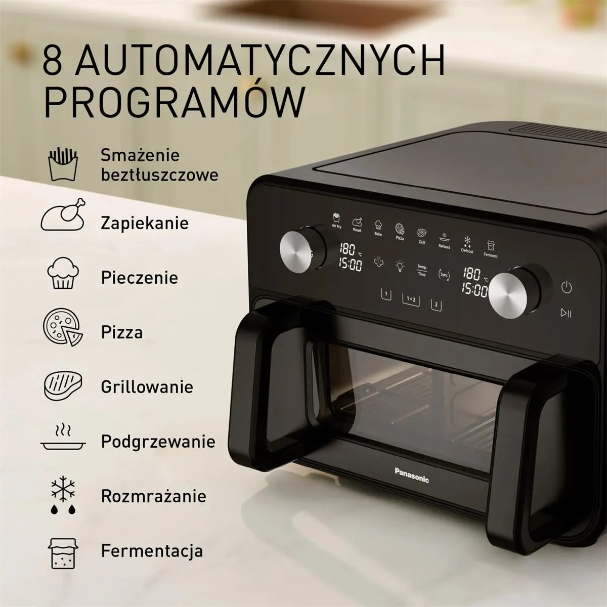 Аэрогриль Panasonic NF-BC1000KXE