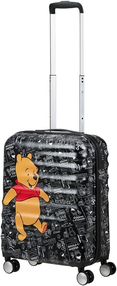 American Tourister Wavebreaker Disney FL - Spinner S, ручная кладь, 55 см, 36 л, разноцветный (Winnie The Pucha)