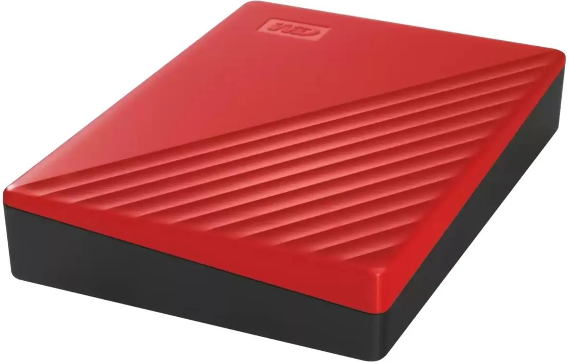 Внешний жесткий диск Western Digital My Passport HDD 4TB Красный (WDBPKJ0040BRD-WESN)