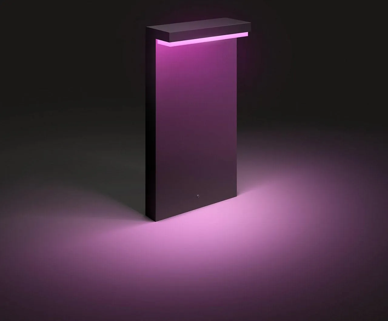 Уличный светильник-столб PHILIPS Hue White and Color Ambiance Nyro черный 1745530P7