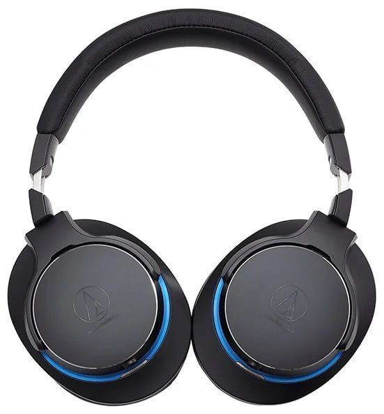 Наушники Audio-Technica ATH-MSR7b, black/blue