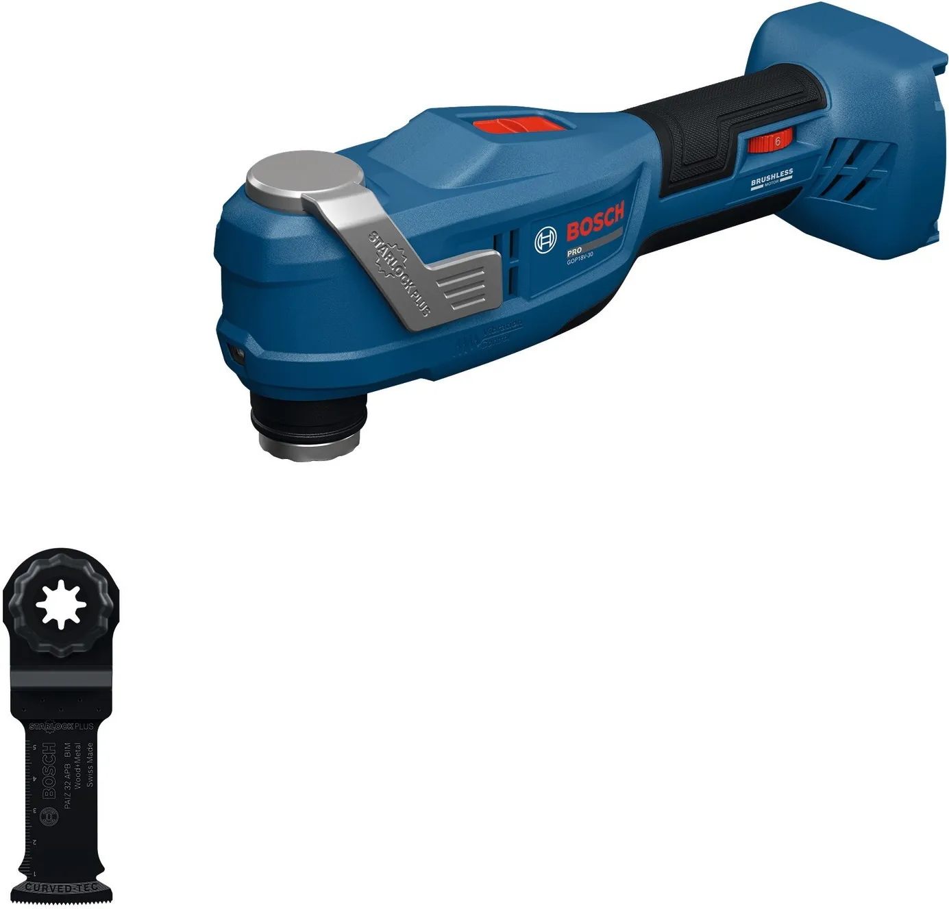 Многофункциональный инструмент Bosch GOP 18V-30 Professional 06018G3000