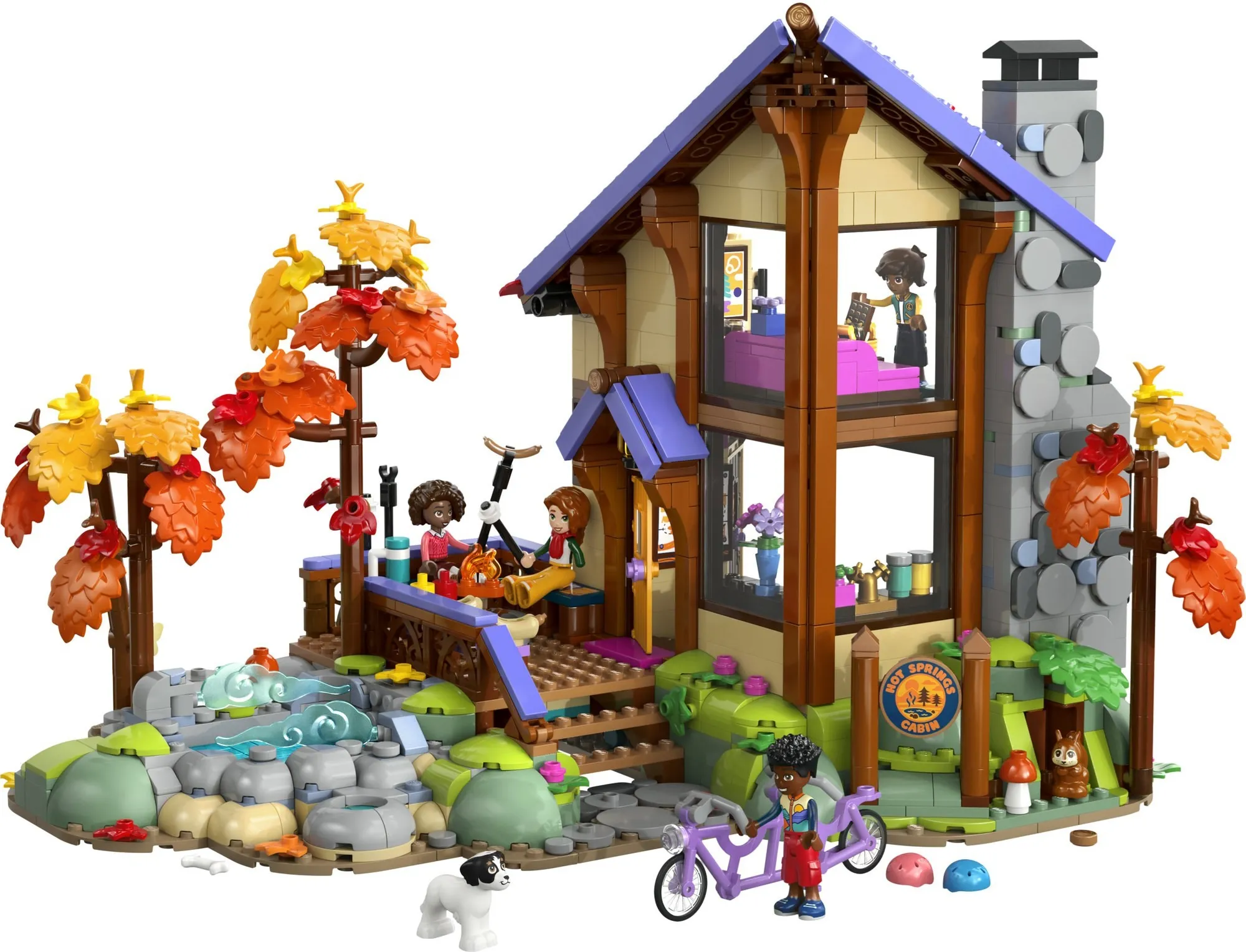 LEGO Friends 42705 Осенняя лесная хижина