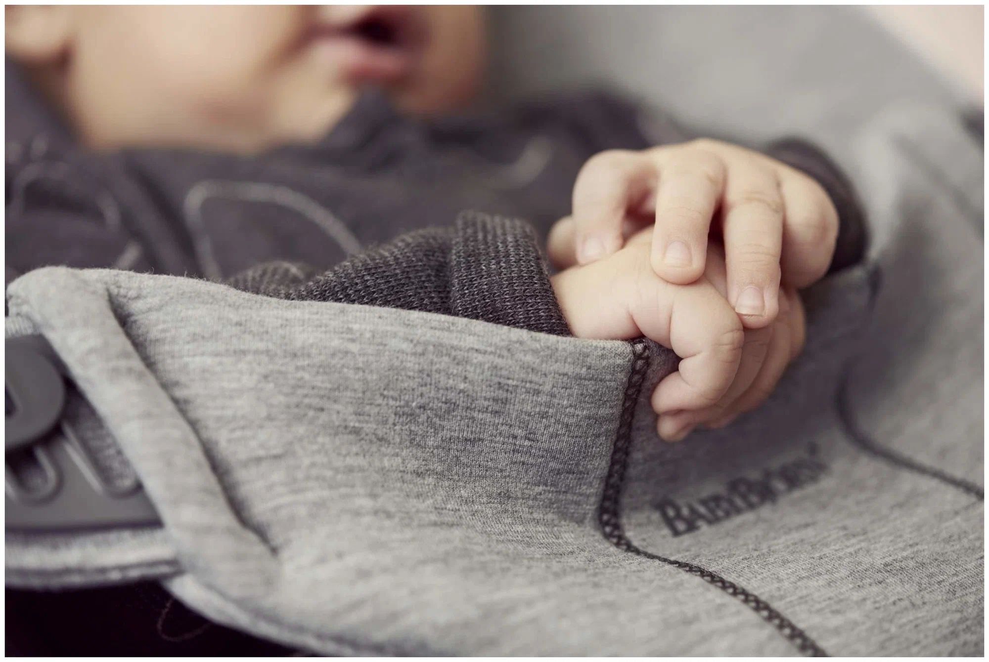 Шезлонг BABYBJORN BLISS 3D Jersey, серый