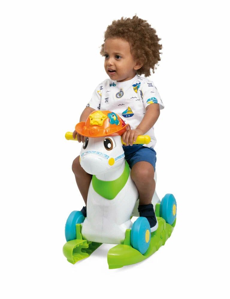 Каталка-качалка говорящая Лошадка Chicco Baby Rodeo