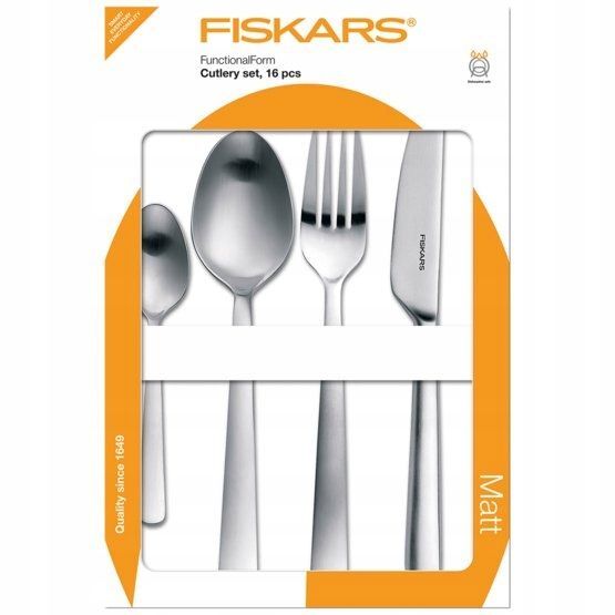 Набор столовых приборов FISKARS Matte, 16 предметов 1002958