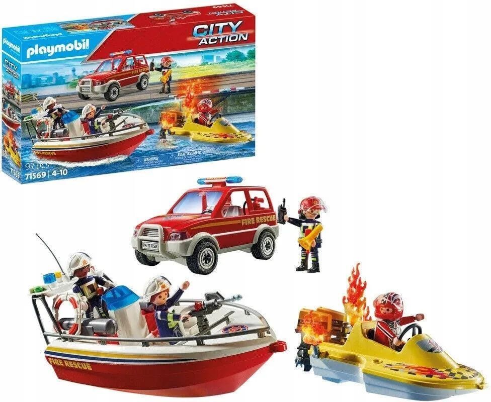 Пожарный катер Playmobil 71569
