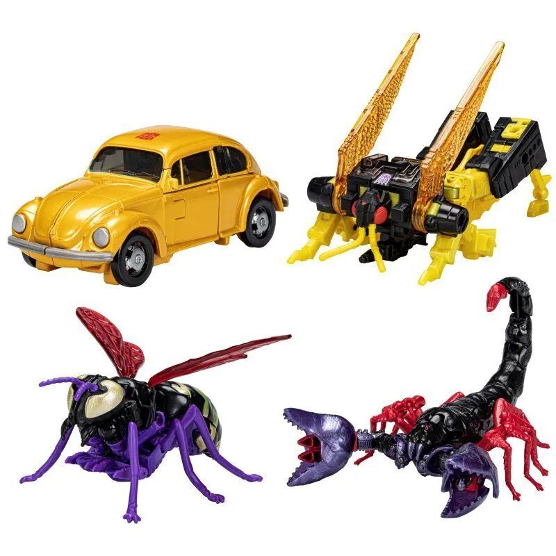 Hasbro Transformers Legacy - набор трансформеров Buzzworthy Bumblebee Creatures Collide, F3933