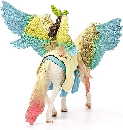 Фигурка Schleich Фея Сера с блестящим Пегасом 70566