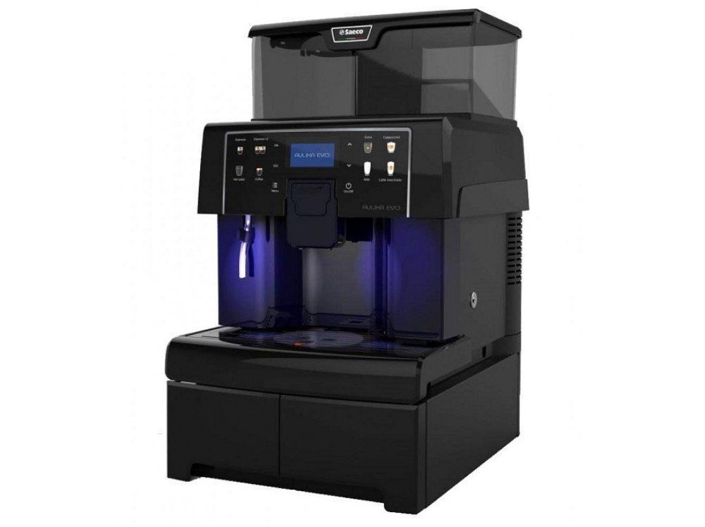 Кофемашина Saeco Aulika EVO Top High Speed Cappuccino, черный