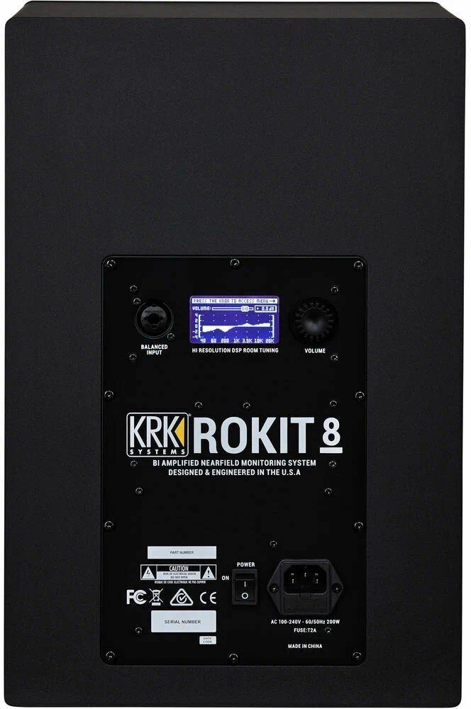 Полочная акустическая система KRK Rokit 8 G4 1 колонка black