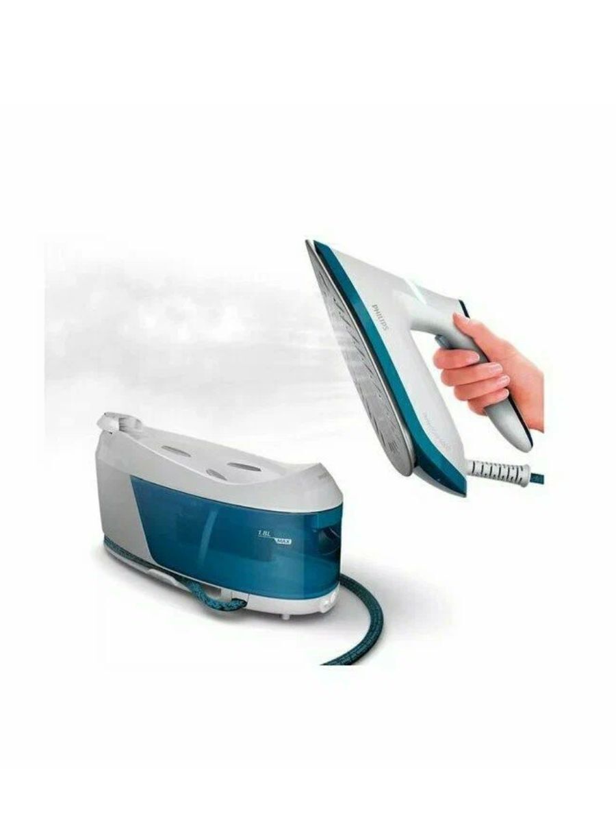 Парогенератор для одежды Philips PerfectCare 6000 PSG6022/20 2400 Вт белый/голубой