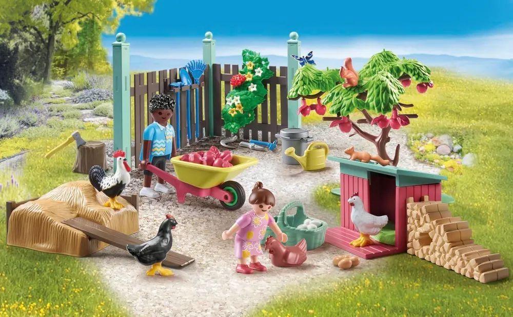 Набор Куриная ферма Playmobil 71510