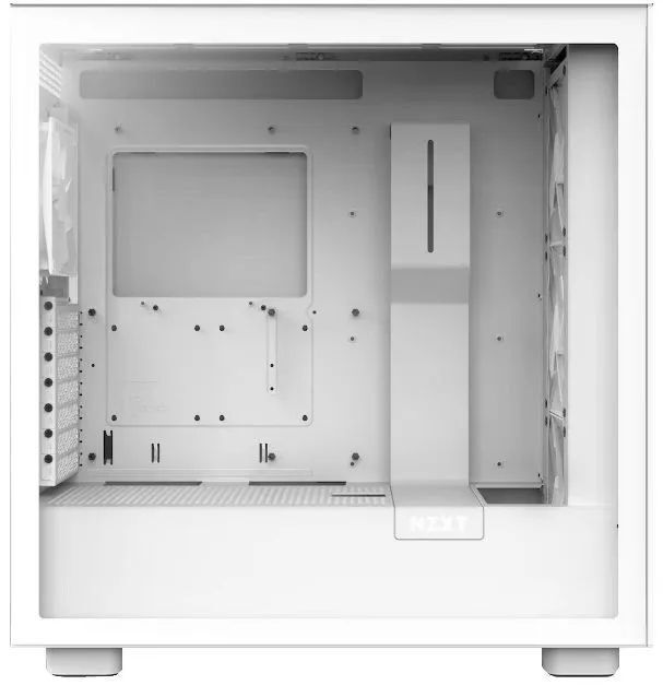 Корпус NZXT H7 Flow RGB Window Mini-ITX, Micro-ATX, ATX White (CM-H71FW-R1)
