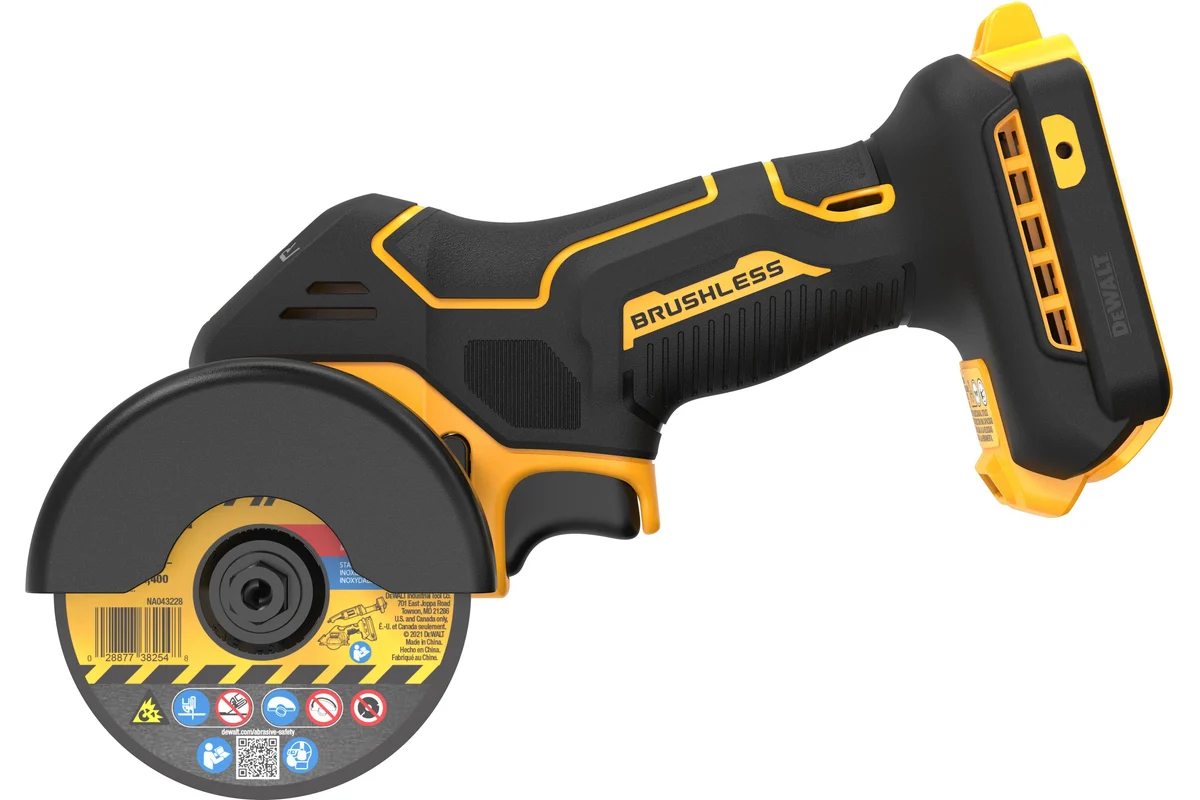 Аккумуляторная отрезная машина DeWalt DCS438E2T, с 2 АКБ PowerStack, ЗУ и кейсом TSTAK