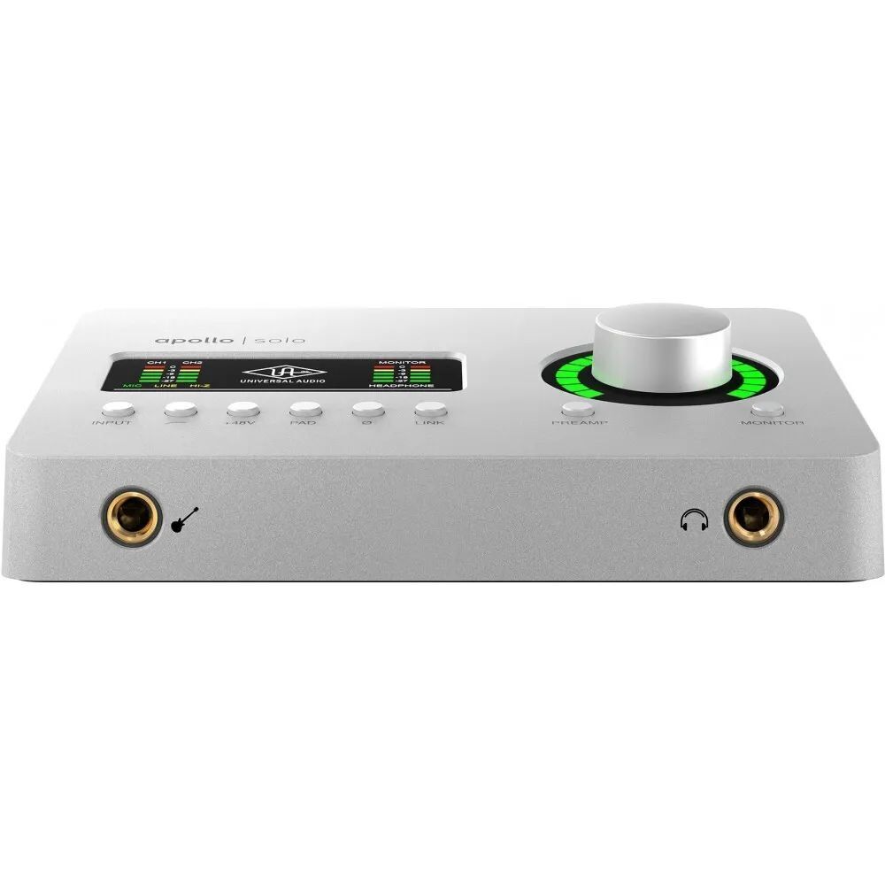 Universal Audio Apollo Solo Heritage Edition Настольный аудио-интерфейс с DSP для Mac/PC Thunderbolt 3