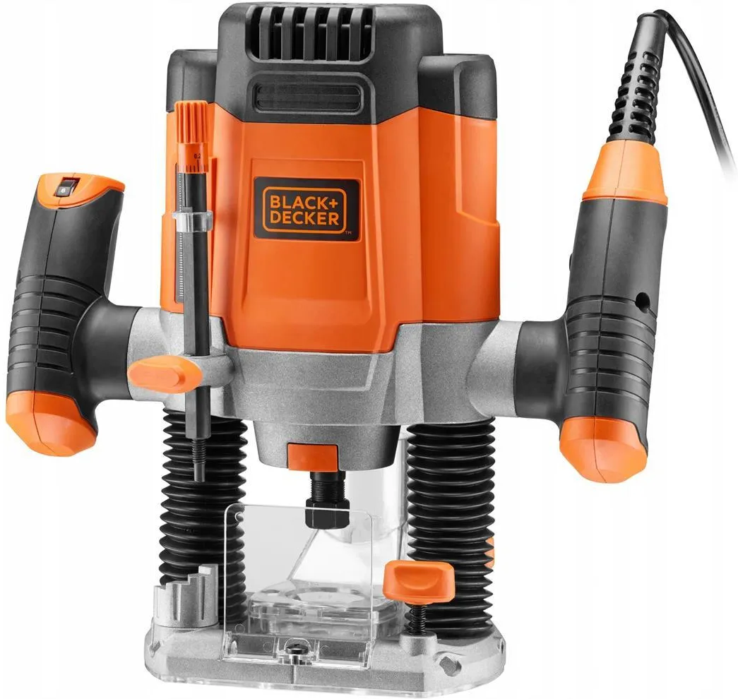 Вертикально-фрезерная машина Black&Decker KW1200EKA-QS кейс