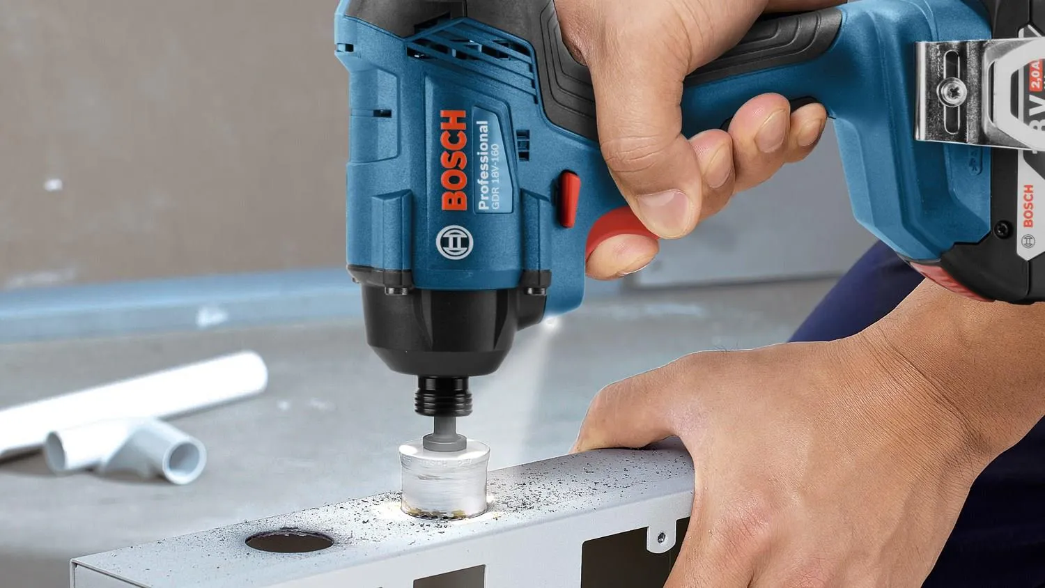 Ударный шуруповёрт Bosch GDR 180-LI Professional 06019G5123
