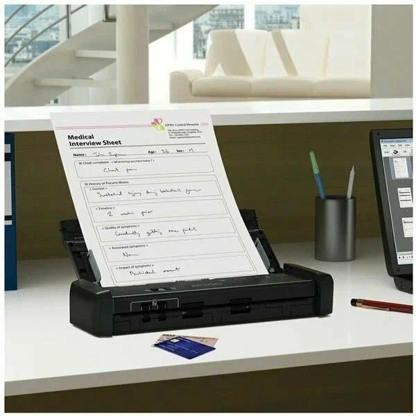 Сканер Epson DS-310 черный