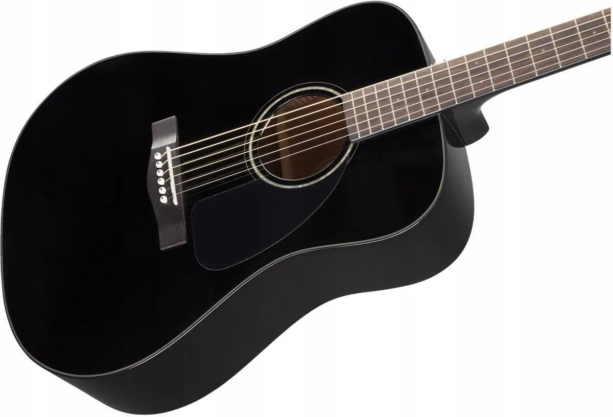 Гитара акустическая Fender CD-60 Black V3 с кейсом
