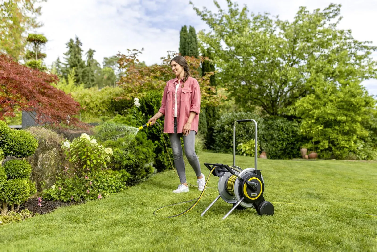 Катушка для шланга Karcher HT 5.20 M Set со шлангом 20 м 2.645-368.0