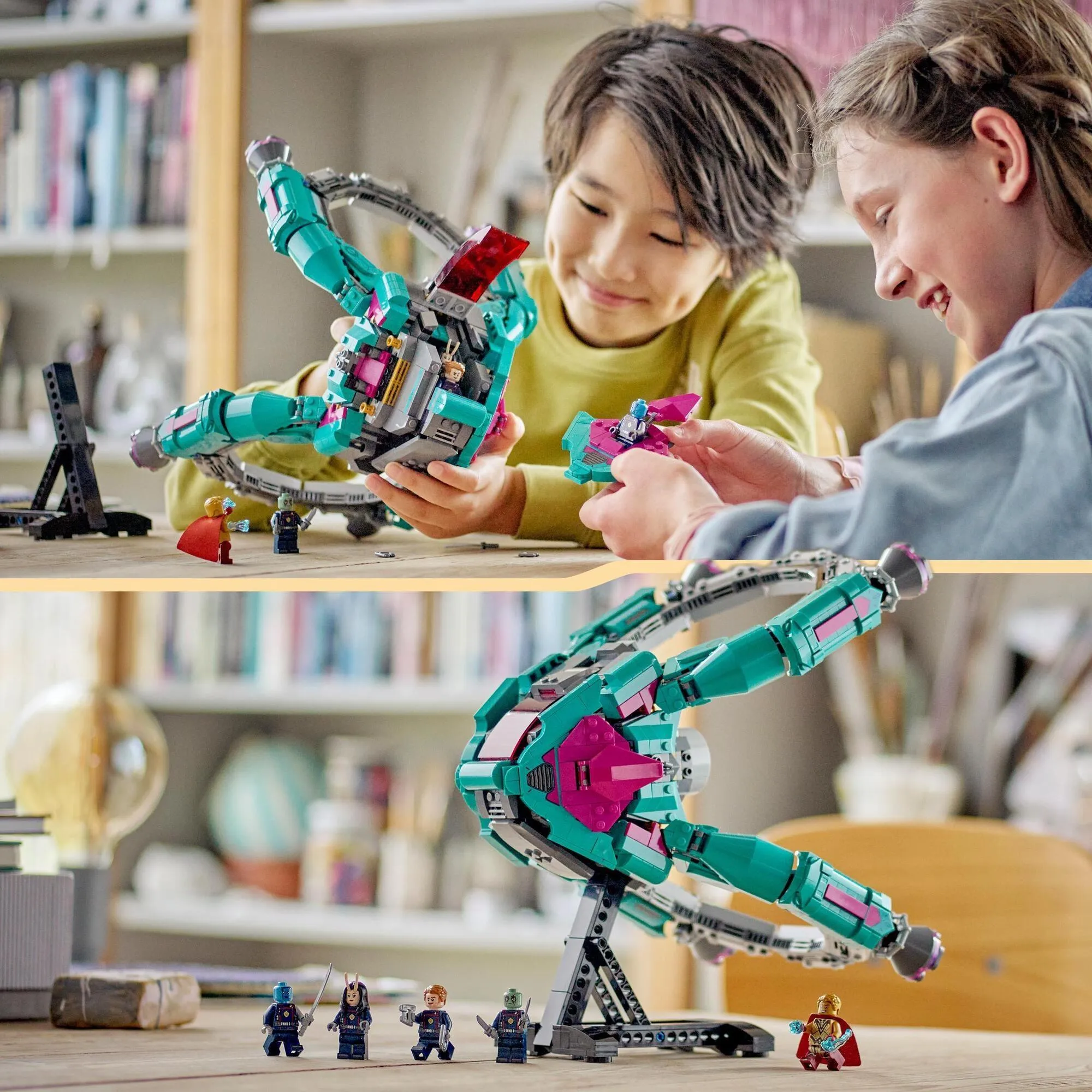 Конструктор LEGO Marvel 76255 Новый корабль Стражей