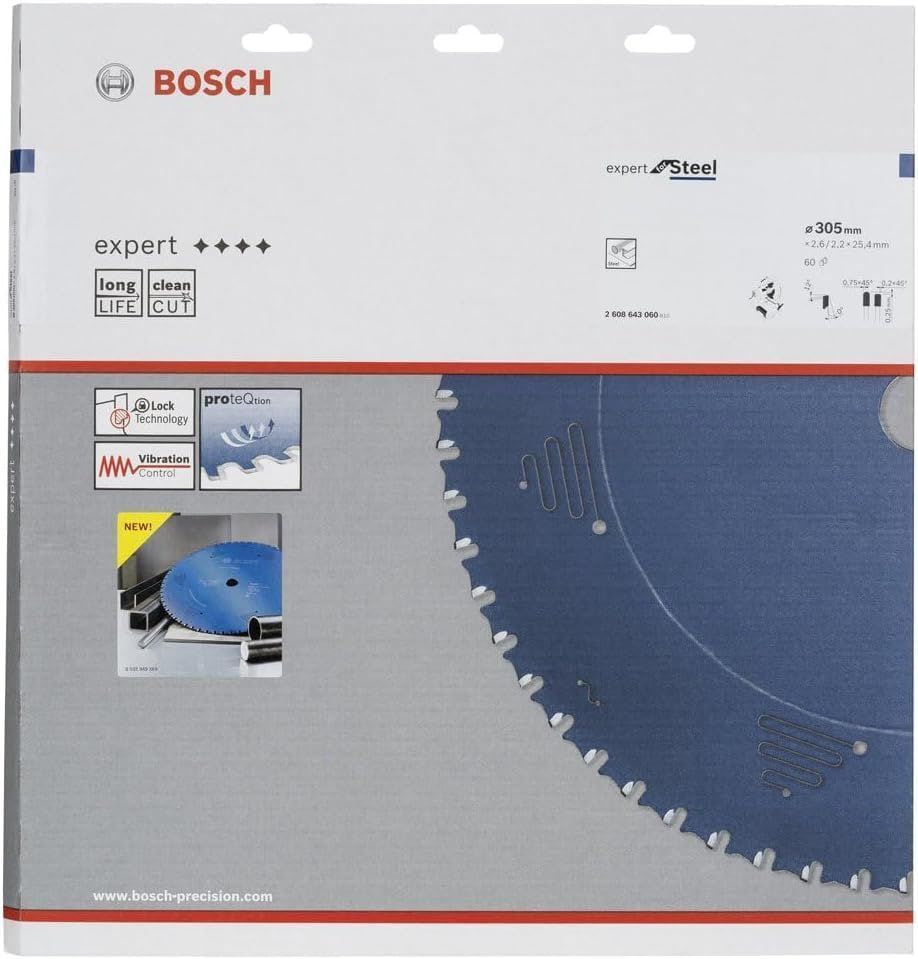 Пильный диск BOSCH Expert for Steel 2608643060 305х25.4 мм